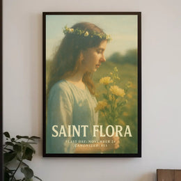 Saint Flora Poster