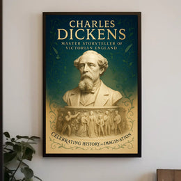 Charles Dickens Master Storyteller Of Poster