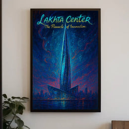 Lakhta Center The Pinnacle of Innovation Poster
