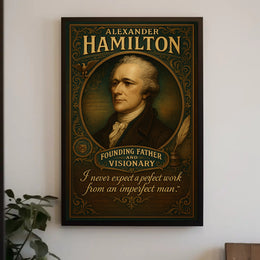 Alexander Hamilton Founding Father And Poster