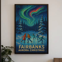 Fairbanks Aurora Poster