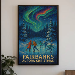 Fairbanks Aurora Poster