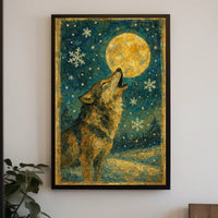 Howling At The Moon Poster