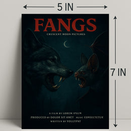 Fangs Poster PosterGoat