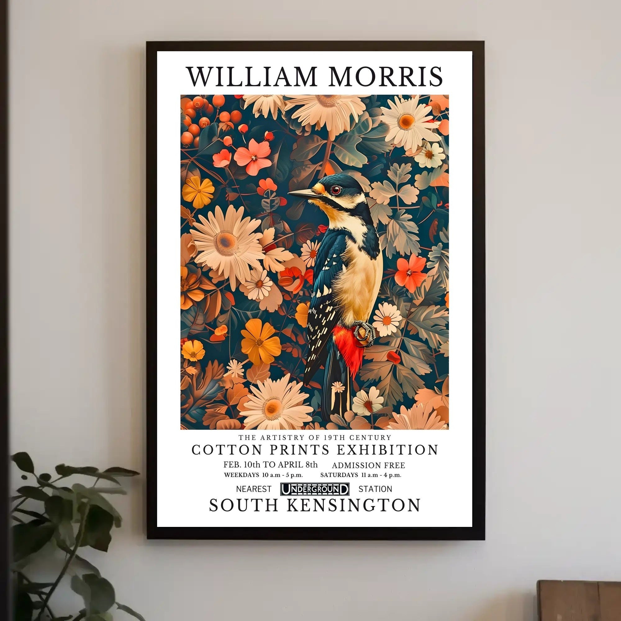 19th Century Cotton Prints Artistry Artistic Poster