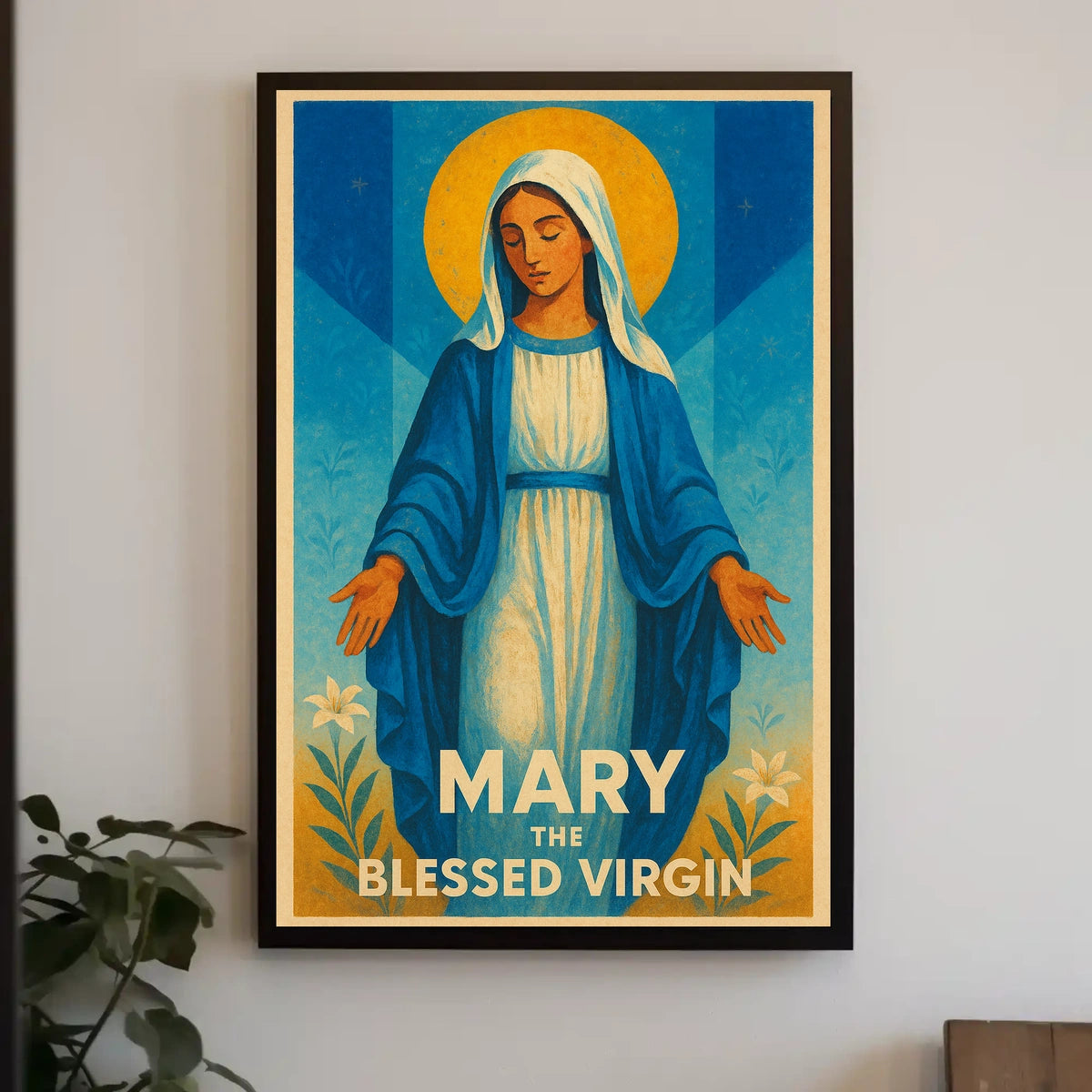 Mary The Blessed Virgin Poster