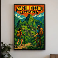 Machu Picchu Adventure Poster