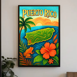 Puerto Rico Paradise Poster