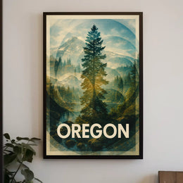 Oregon Wilderness Poster
