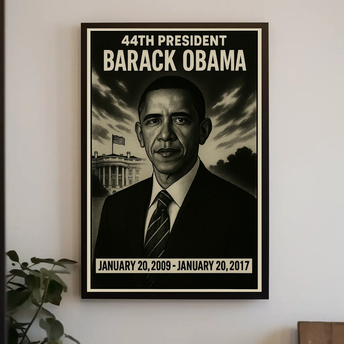 Barack Obama 44Th President Poster