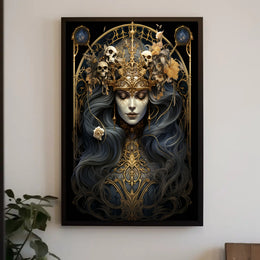 Enigmatic Elegance Poster