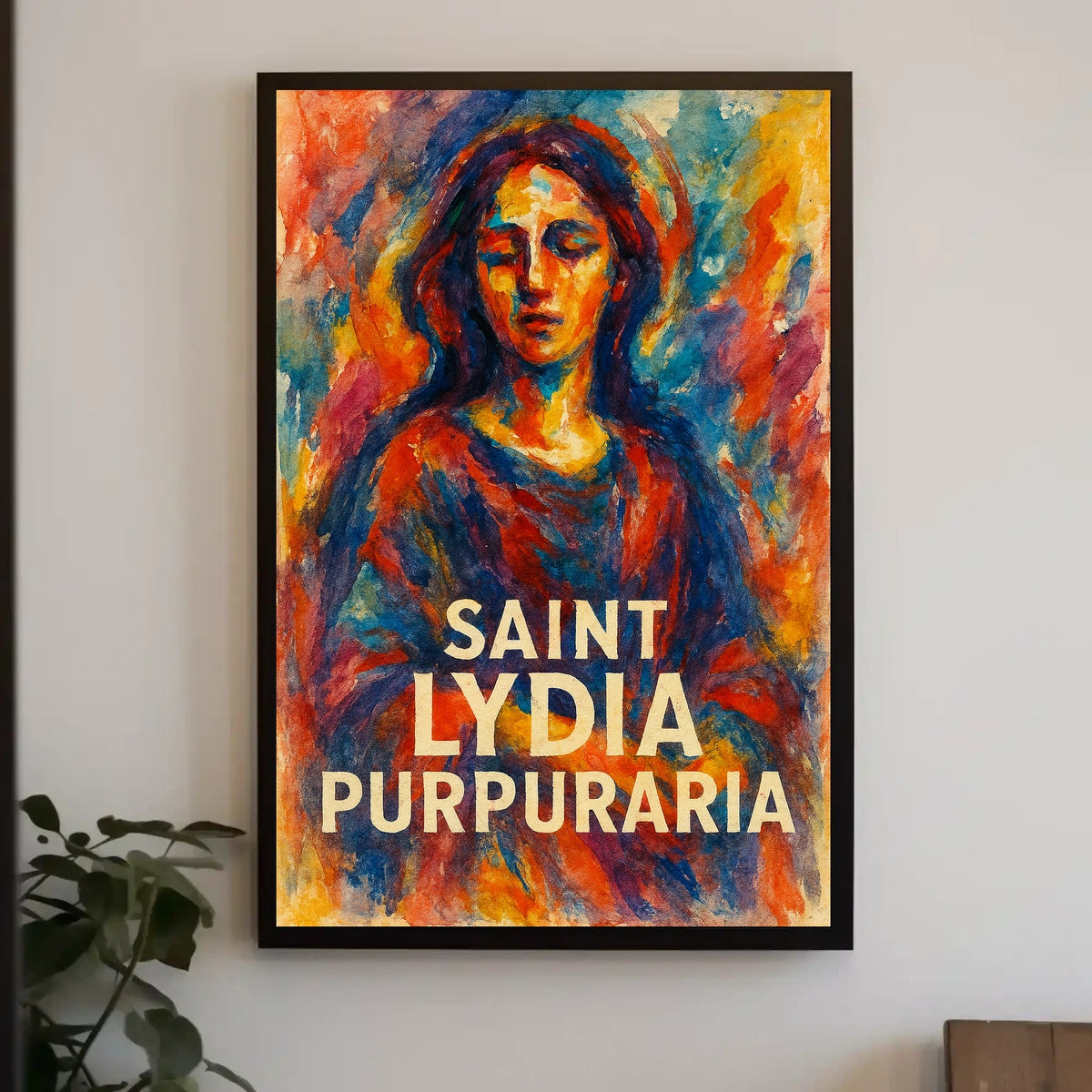 Saint Lydia Purpuraria Poster