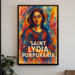 Saint Lydia Purpuraria Poster