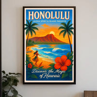 Discover the Magic of Hawaii Poster
