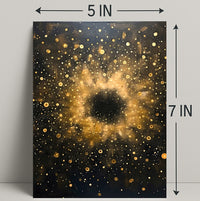 Cosmic Explosion William Morris Art Poster