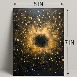 Cosmic Explosion William Morris Art Poster