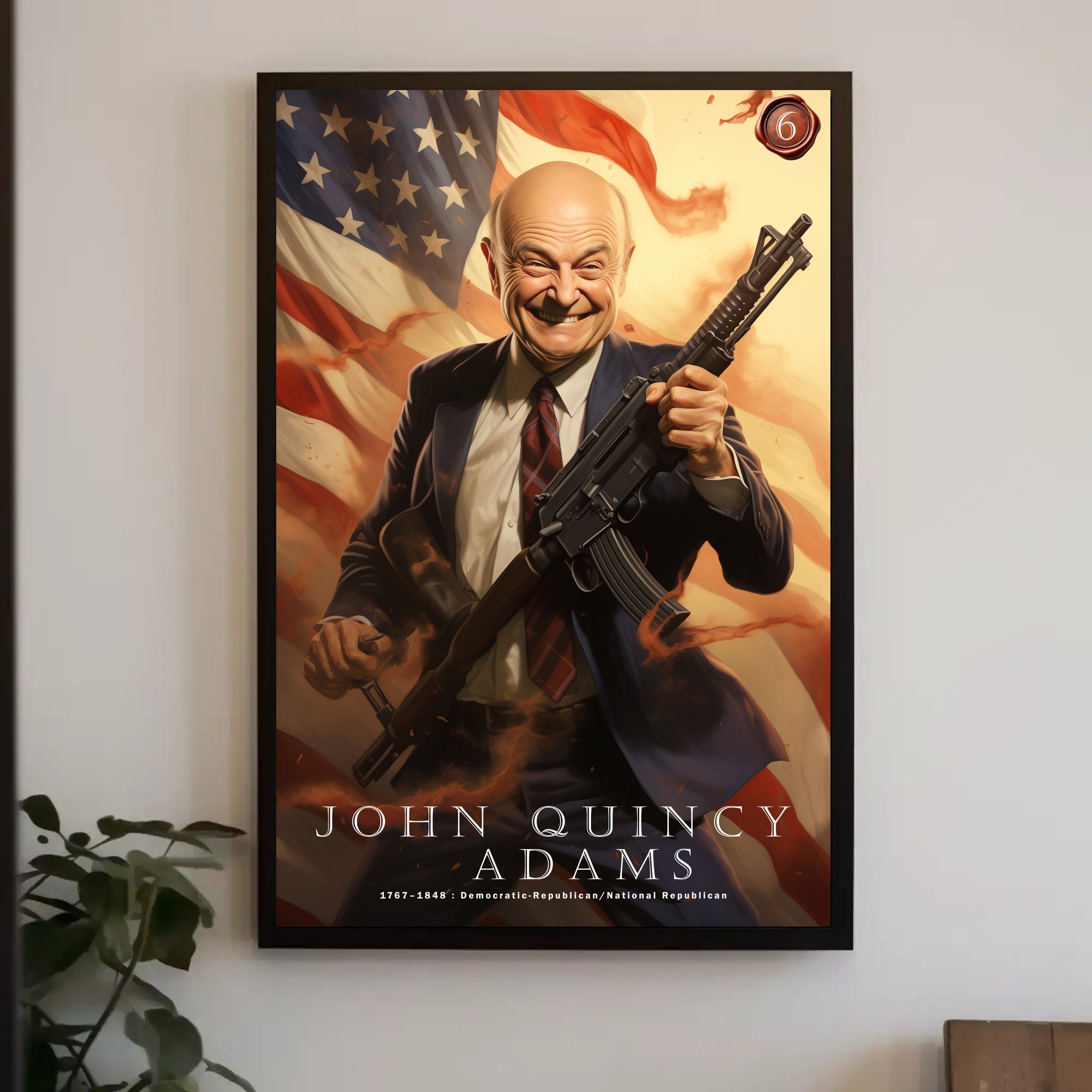 John Quincy Adams: A Bold Interpretation Poster