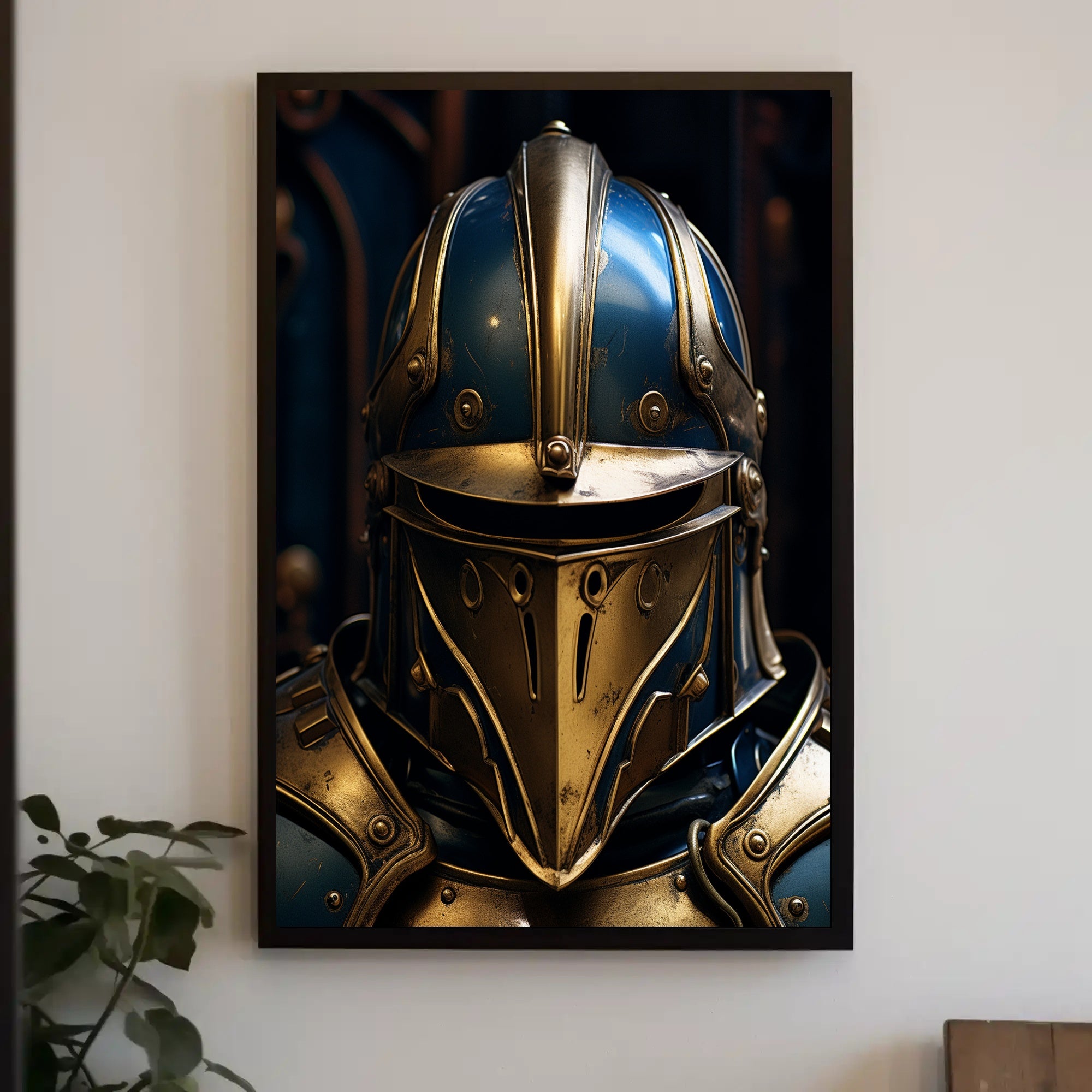 The KnightS Armor Poster PosterGoat