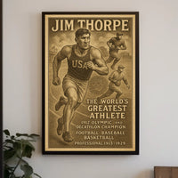 Celebrating a Legendary Athlete Poster