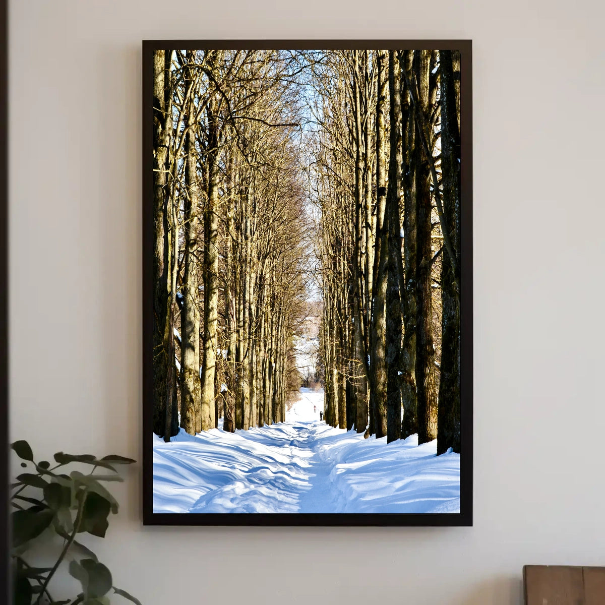 Winter Pathway Poster