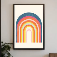 Abstract Artistic Elements Stylized Wall Art Poster