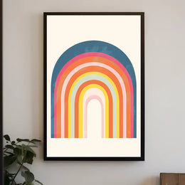 Abstract Artistic Elements Stylized Wall Art Poster