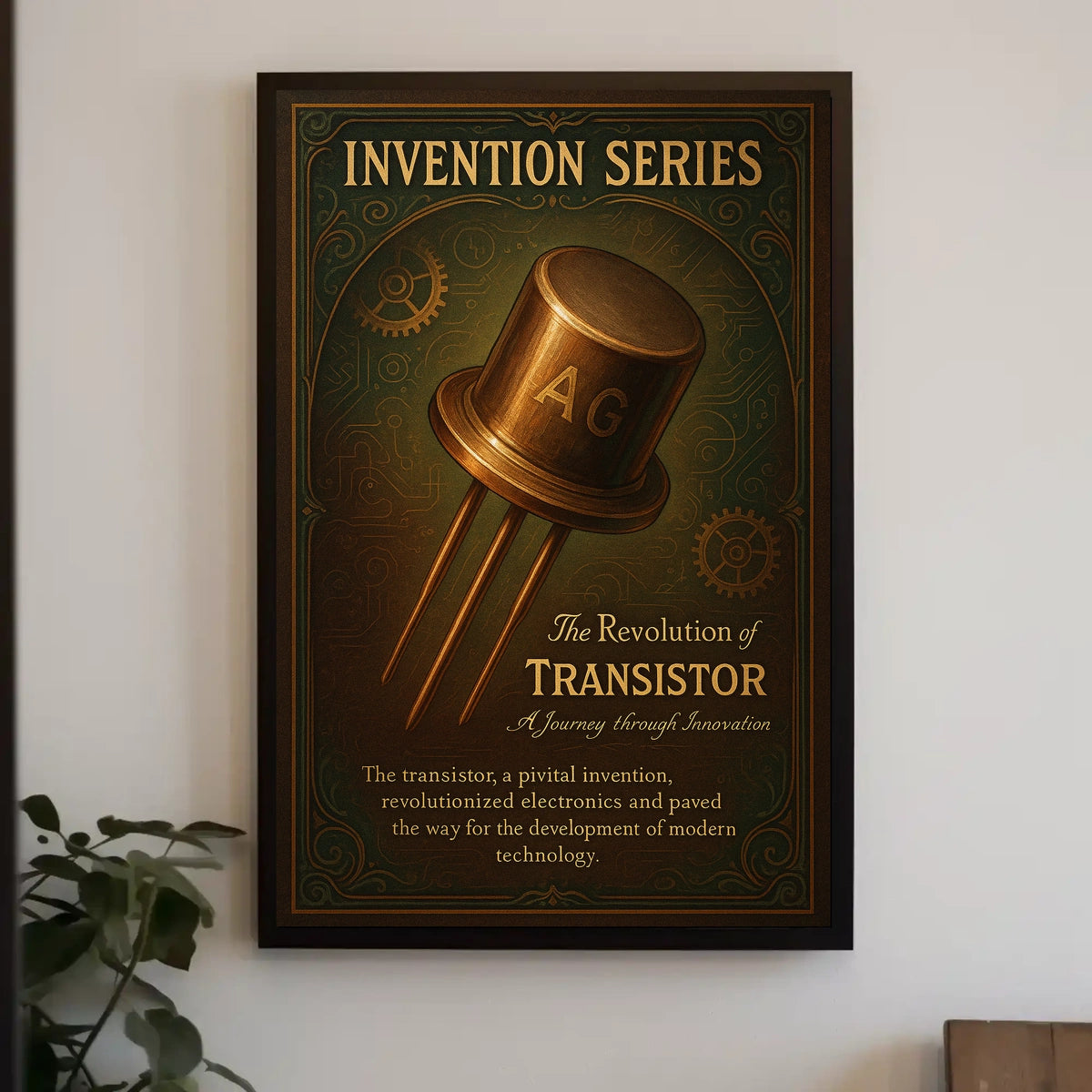 The Revolution Of Transistor Poster