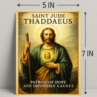Saint Jude Thaddaeus Patron of Hope Poster PosterGoat