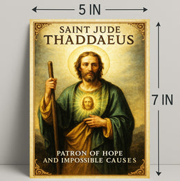 Saint Jude Thaddaeus Patron of Hope Poster PosterGoat