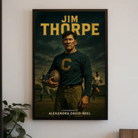 Jim Thorpe Athletic Legend Poster