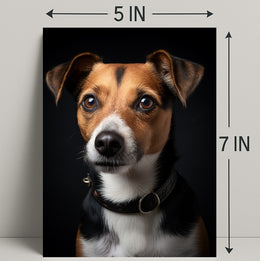 Portrait Of A Loyal Companion Poster PosterGoat