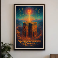 Rock-Hewn Churches of Lalibela Poster