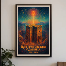 Rock-Hewn Churches of Lalibela Poster