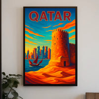 Qatar A Blend Of Tradition And Poster