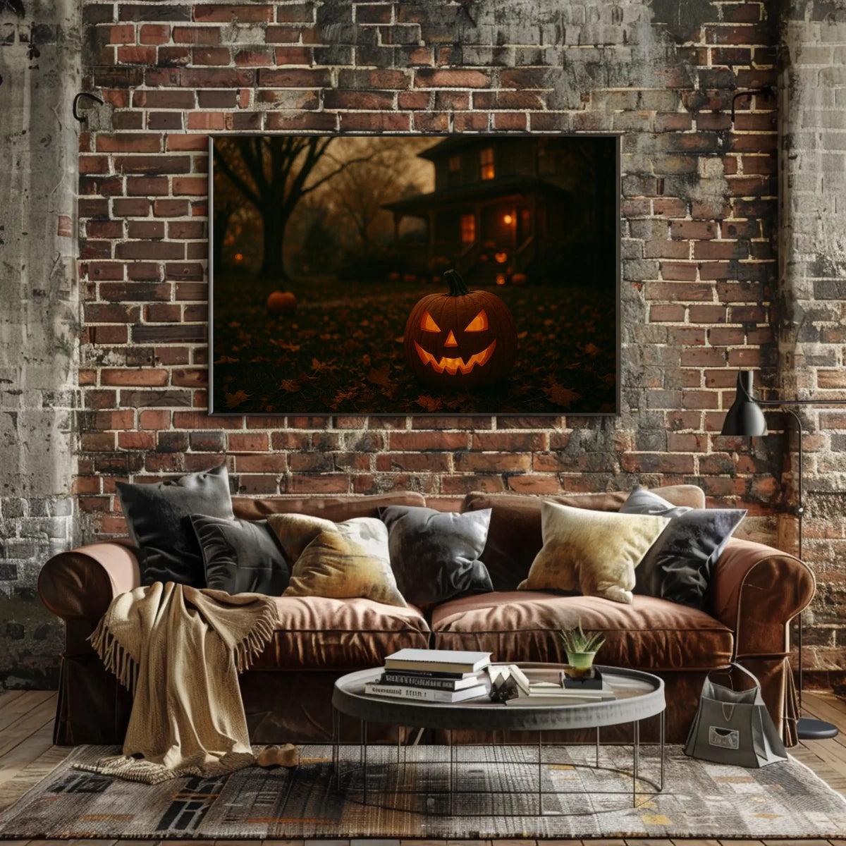 Moody Halloween Night Gothic Poster