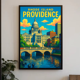 Rhode Island Providence Poster