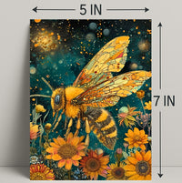 The Enchanted Bee William Morris Art Poster