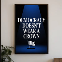 Bold Statement Poster with Political or Propaganda Twist