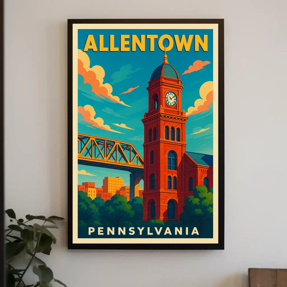 Allentown, Pennsylvania Poster