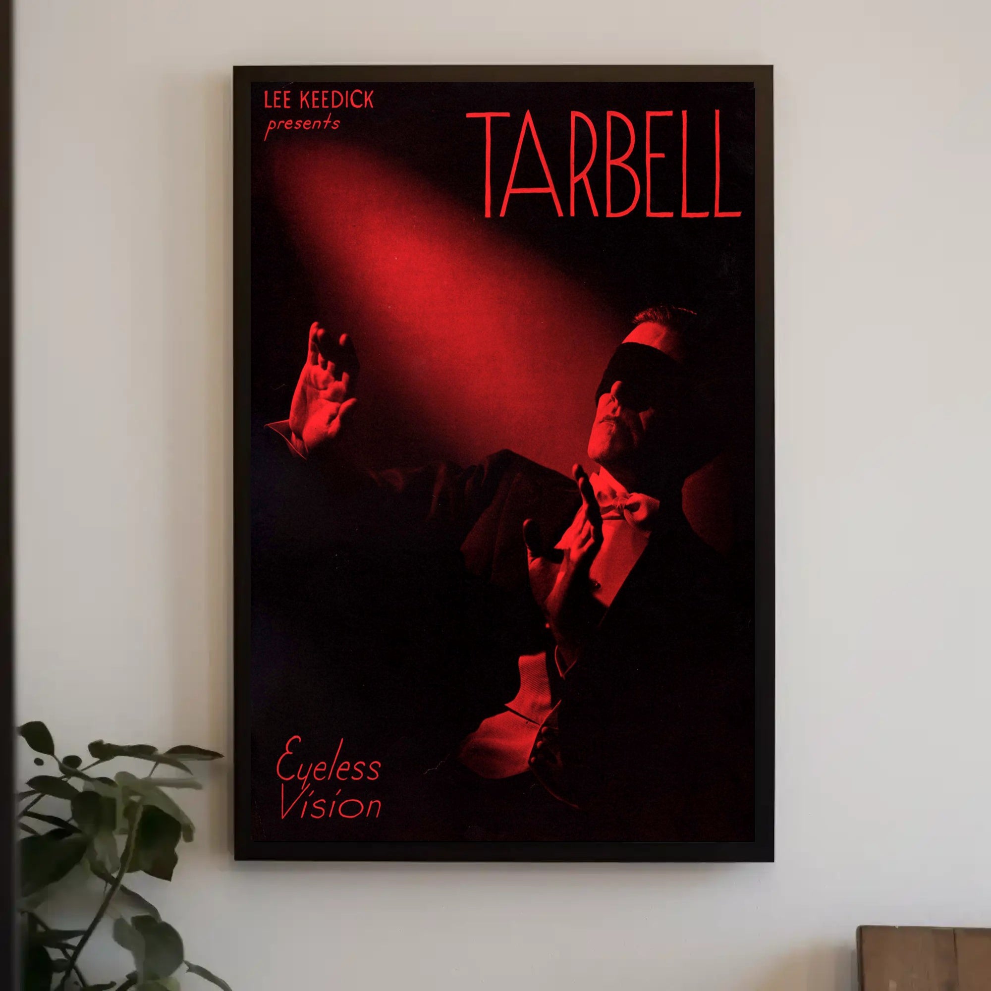 Tarbell Eyeless Vision Vintage Magic Cultural Poster