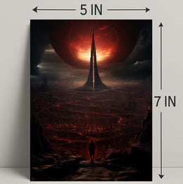 The Tower Of Dystopia Poster