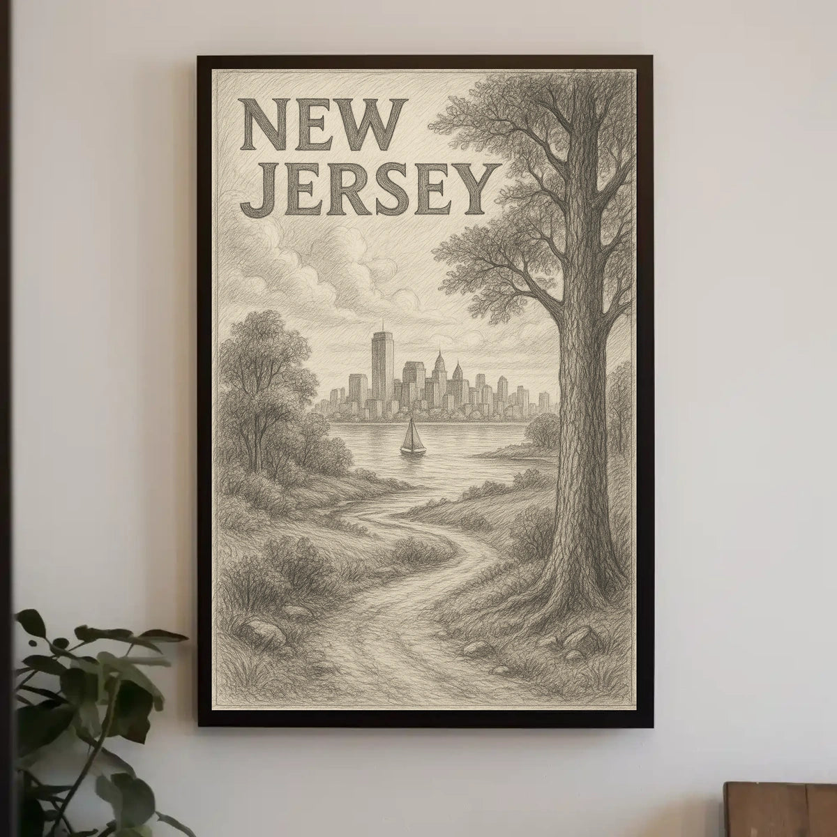 New Jersey Landscape Poster