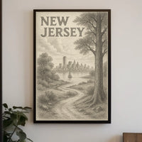 New Jersey Landscape Poster