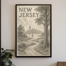 New Jersey Landscape Poster