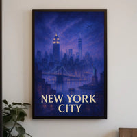New York City Skyline Poster