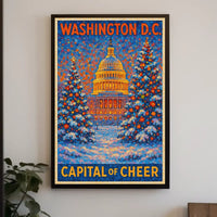 Capital Of Cheer In Washington DC Landscape Poster