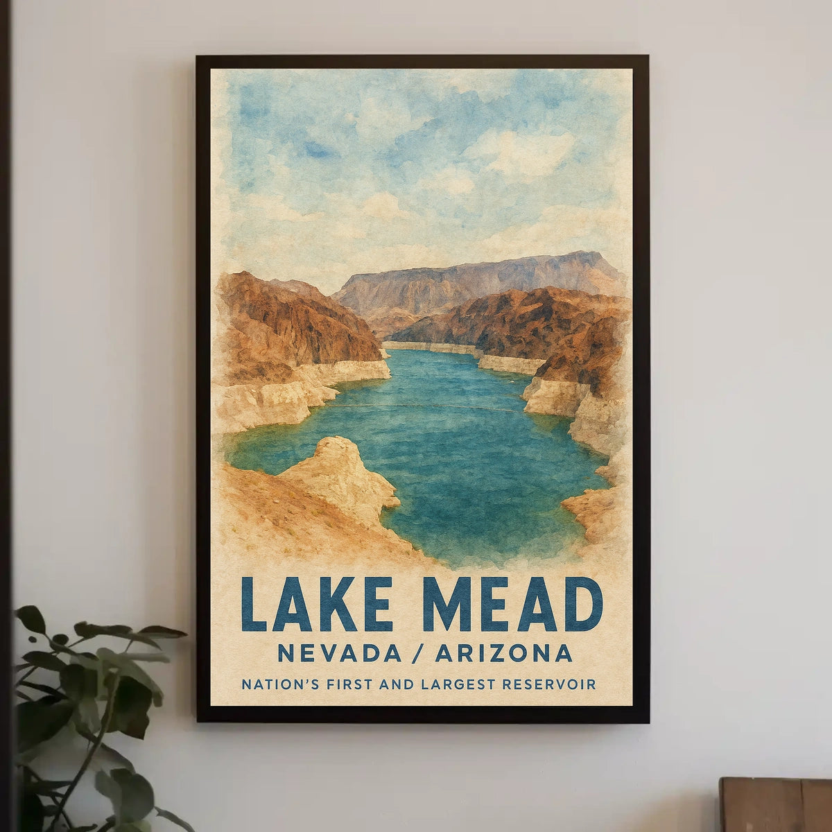 Lake Mead NationS First And Largest Poster