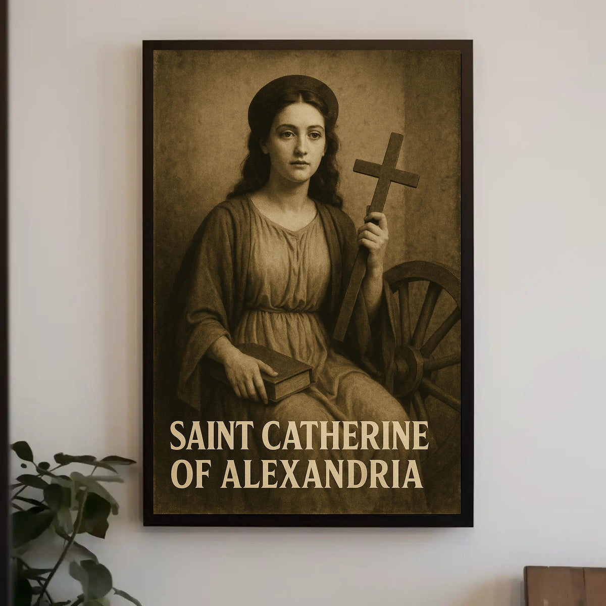 Saint Catherine Of Alexandria Poster