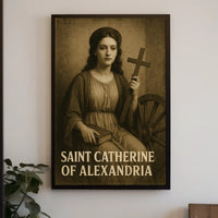 Saint Catherine Of Alexandria Poster