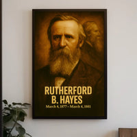 Rutherford B. Hayes Presidential Term Poster